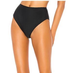 Victoria’s Secret PINK Active High Wasted Black Bikini Bottoms | Athletic Swim |